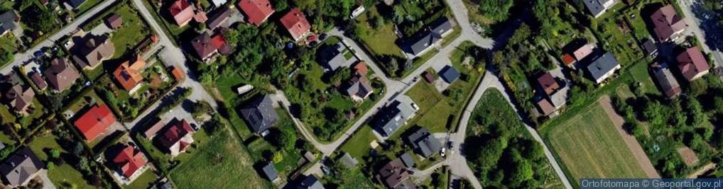 Zdjęcie satelitarne Szafranów ul.