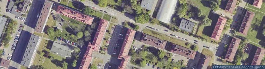 Zdjęcie satelitarne Szkolna ul.