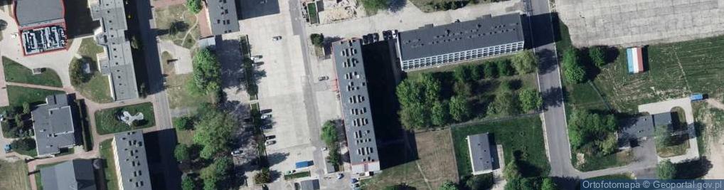 Zdjęcie satelitarne Szkoły Podchorążych Lotnictwa ul.