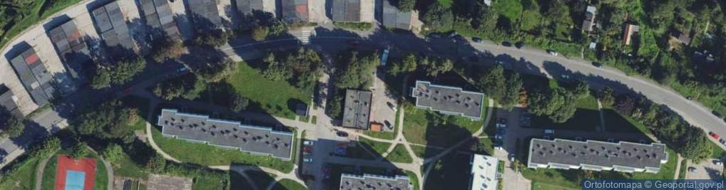Zdjęcie satelitarne Szarych Szeregów ul.