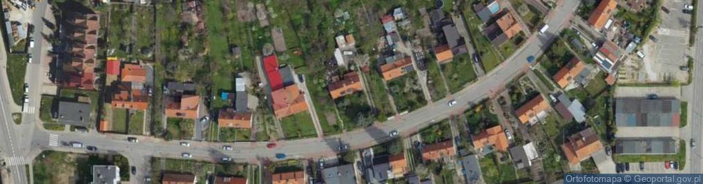 Zdjęcie satelitarne Szczygla ul.