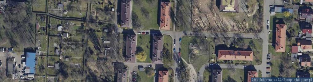 Zdjęcie satelitarne Szybowcowa ul.