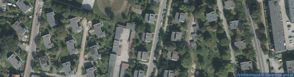 Zdjęcie satelitarne Szymanowskiego ul.