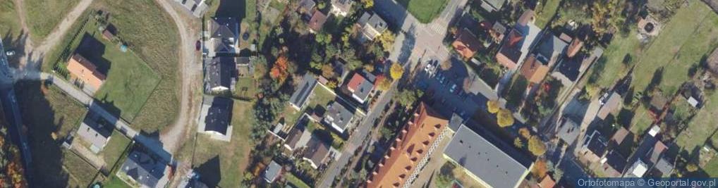 Zdjęcie satelitarne Szkolna ul.