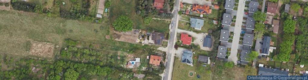 Zdjęcie satelitarne Szwedzka ul.