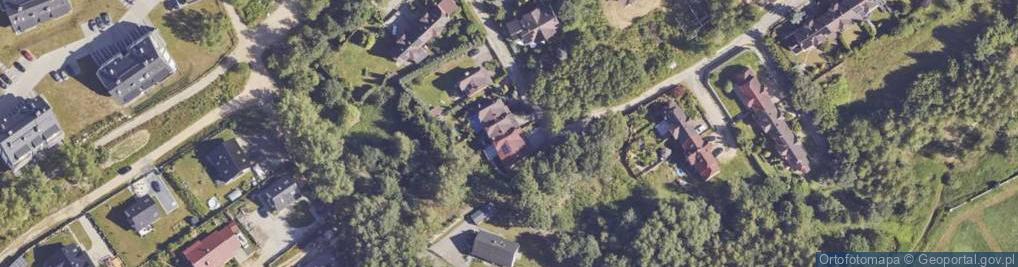 Zdjęcie satelitarne Szmaragdowa ul.