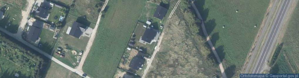 Zdjęcie satelitarne Szmaragdowa ul.