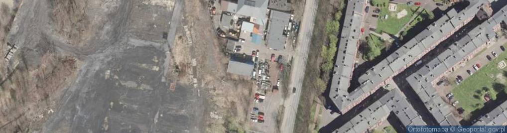 Zdjęcie satelitarne Szopienicka ul.