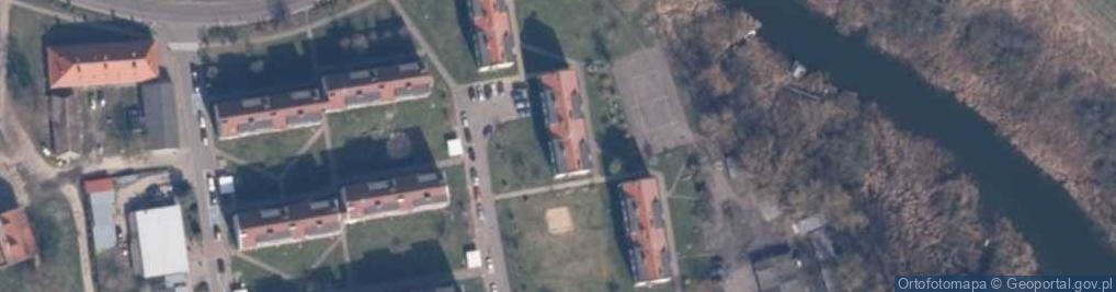 Zdjęcie satelitarne Szarych Mnichów ul.