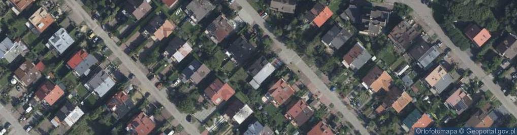 Zdjęcie satelitarne Szmaragdowa ul.