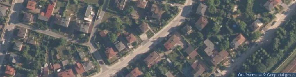 Zdjęcie satelitarne Szaflarskiej Danuty ul.