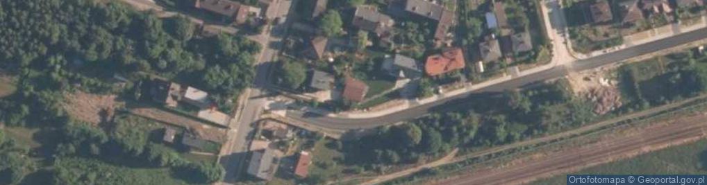 Zdjęcie satelitarne Szaflarskiej Danuty ul.