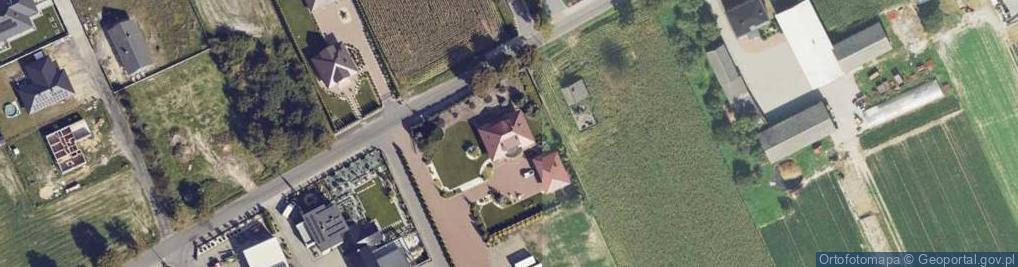 Zdjęcie satelitarne Szwedzka ul.