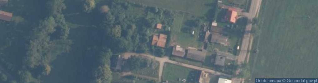 Zdjęcie satelitarne Szlaku Pocztowego ul.