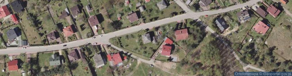 Zdjęcie satelitarne Szybowcowa ul.