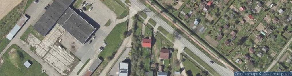 Zdjęcie satelitarne Szosa do Mężenina ul.