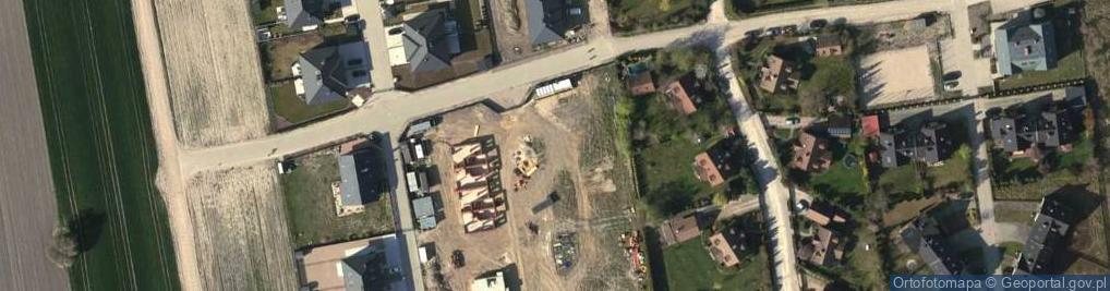 Zdjęcie satelitarne Szumiących Traw ul.