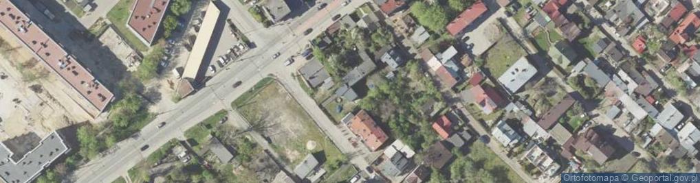 Zdjęcie satelitarne Szklana ul.