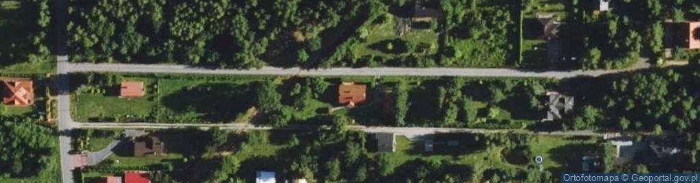 Zdjęcie satelitarne Szumiących Brzóz ul.