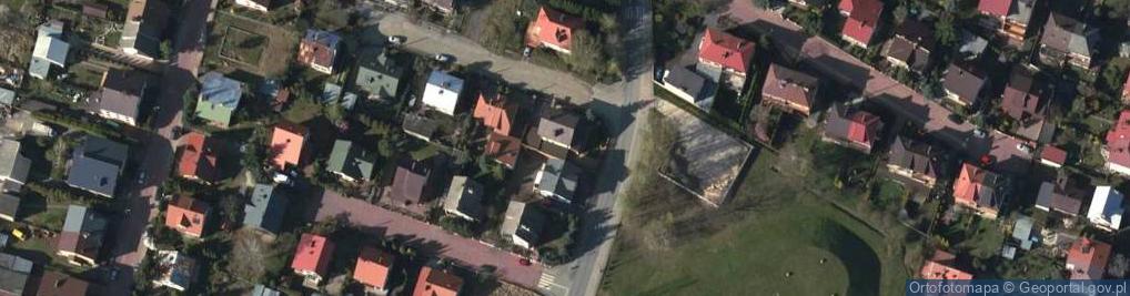 Zdjęcie satelitarne Szarych Szeregów ul.