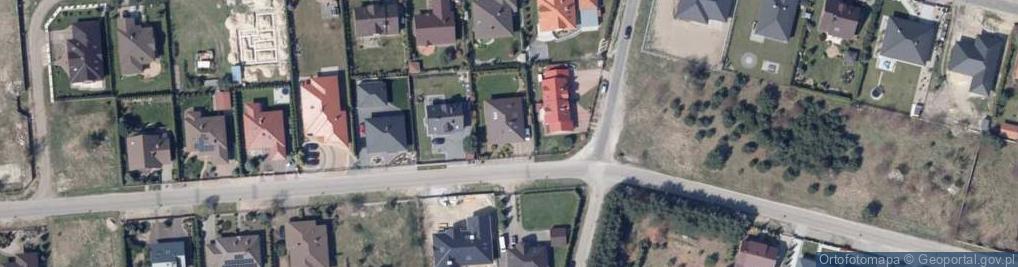 Zdjęcie satelitarne Szybowcowa ul.