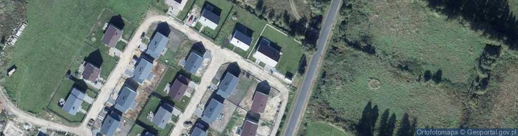 Zdjęcie satelitarne Szczęśliwa ul.