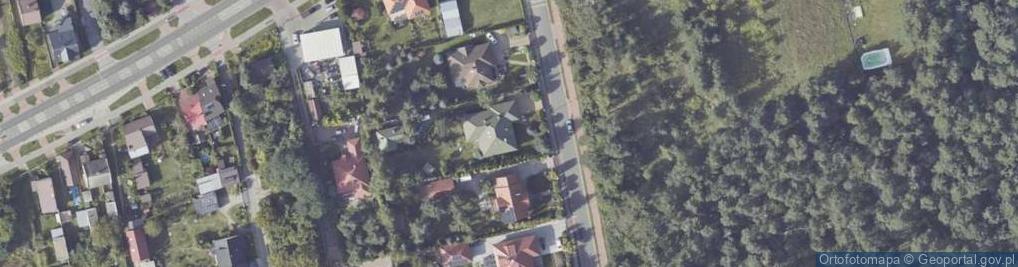 Zdjęcie satelitarne Szmaragdowa ul.