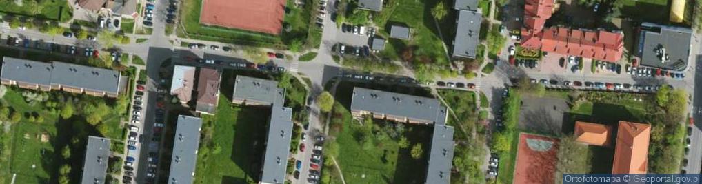 Zdjęcie satelitarne Szkolna ul.