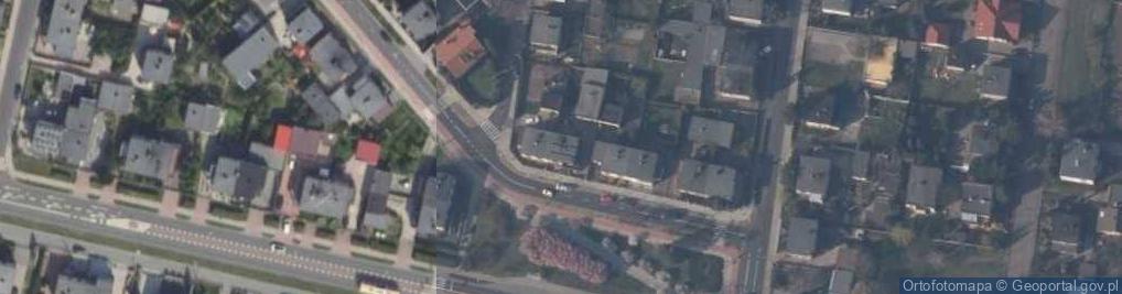 Zdjęcie satelitarne Szenica ul.