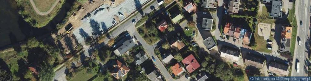 Zdjęcie satelitarne Szarych Szeregów ul.