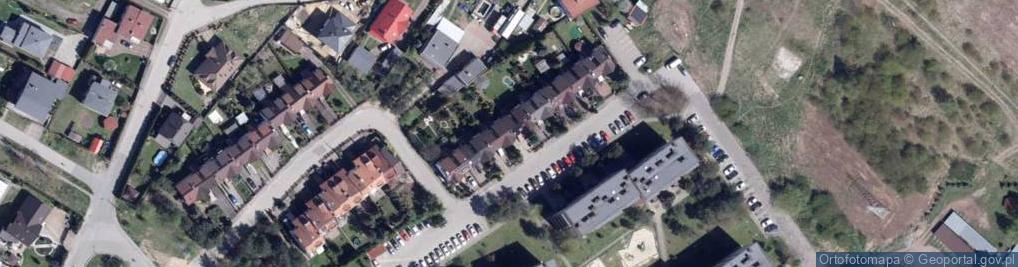 Zdjęcie satelitarne Szwedy Konrada, ks. ul.