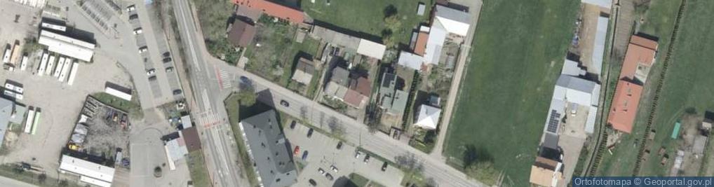Zdjęcie satelitarne Szkolna ul.