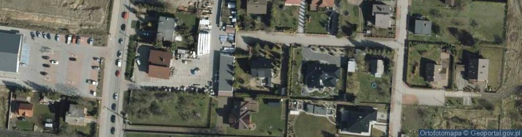 Zdjęcie satelitarne Szornaka Franciszka ul.
