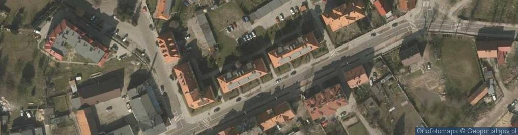 Zdjęcie satelitarne Szarych Szeregów ul.