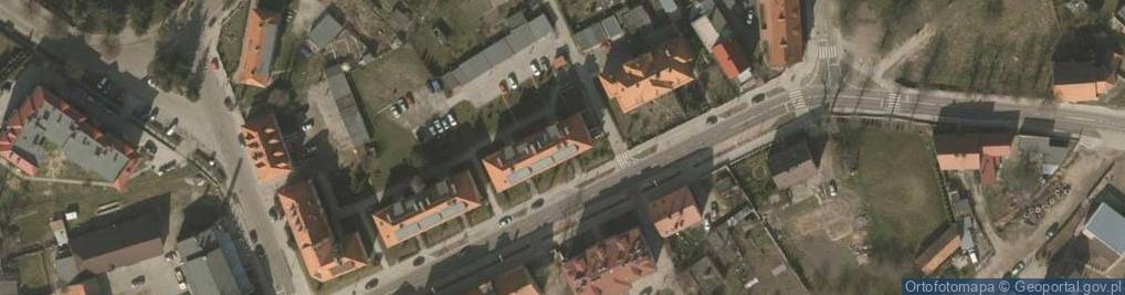 Zdjęcie satelitarne Szarych Szeregów ul.