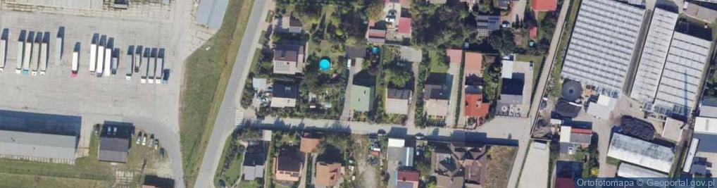Zdjęcie satelitarne Szczanieckiej Emilii ul.