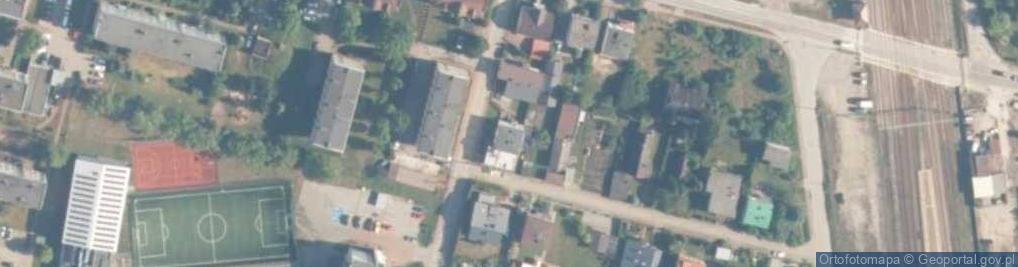 Zdjęcie satelitarne Szarych Szeregów ul.