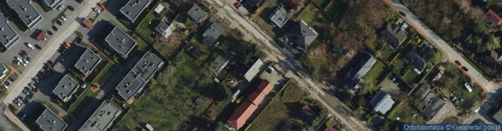 Zdjęcie satelitarne Szkółkarska ul.