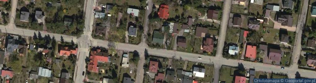 Zdjęcie satelitarne Szekspira ul.