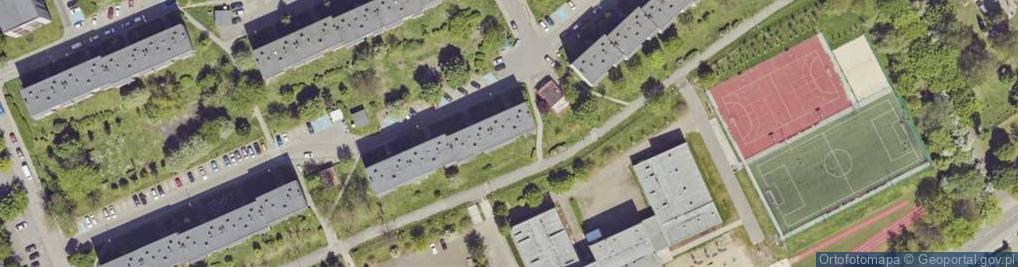 Zdjęcie satelitarne Szczytowa ul.