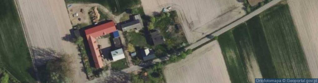 Zdjęcie satelitarne Szamów ul.