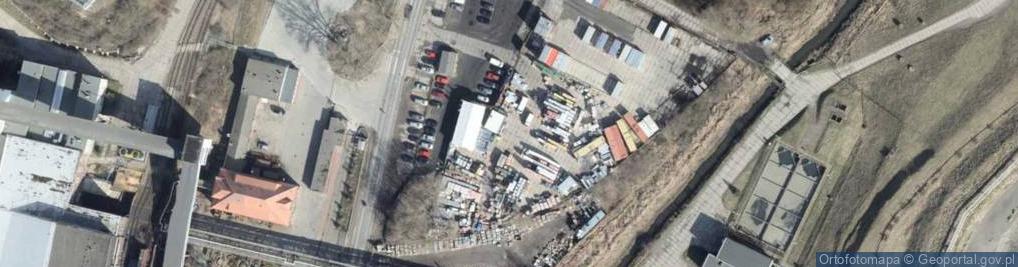 Zdjęcie satelitarne Szczawiowa ul.