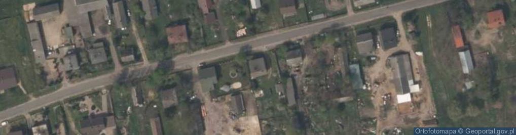 Zdjęcie satelitarne Szklana Huta ul.