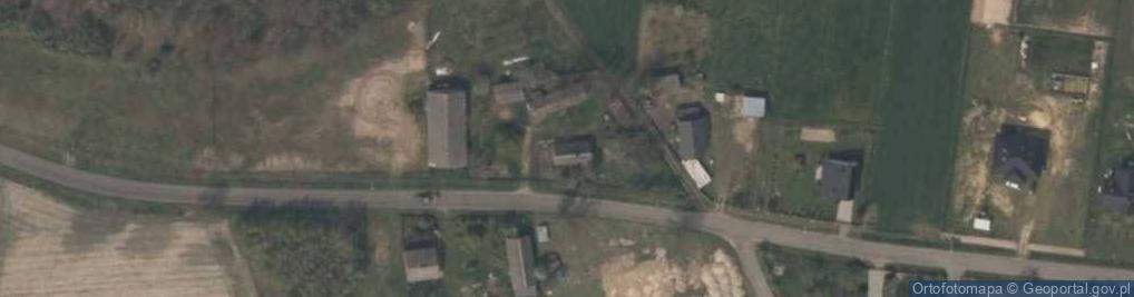 Zdjęcie satelitarne Szklana Huta ul.