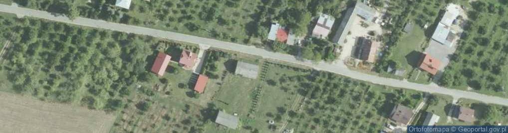 Zdjęcie satelitarne Szklanów ul.
