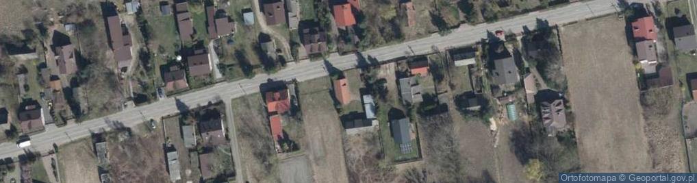 Zdjęcie satelitarne Szymanów ul.