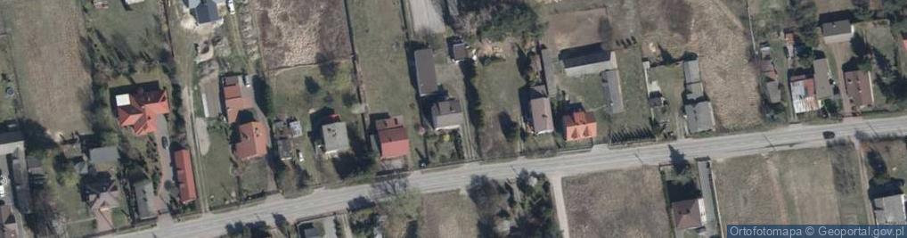 Zdjęcie satelitarne Szymanów ul.