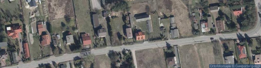 Zdjęcie satelitarne Szymanów ul.