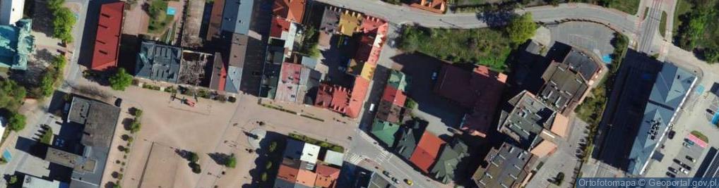 Zdjęcie satelitarne Szeroka ul.