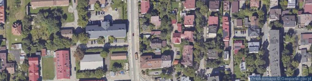 Zdjęcie satelitarne Szkotnik ul.